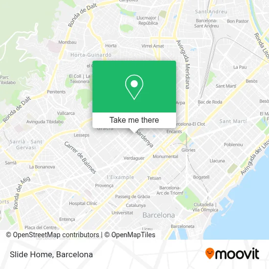 Slide Home map