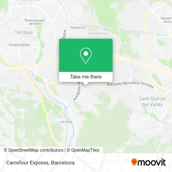 Carrefour Express map