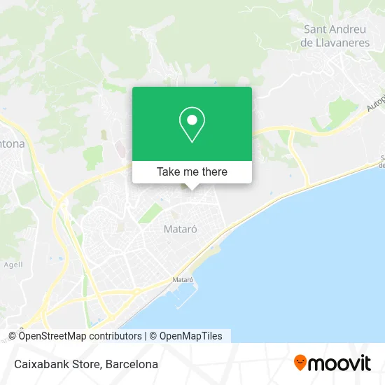 Caixabank Store map