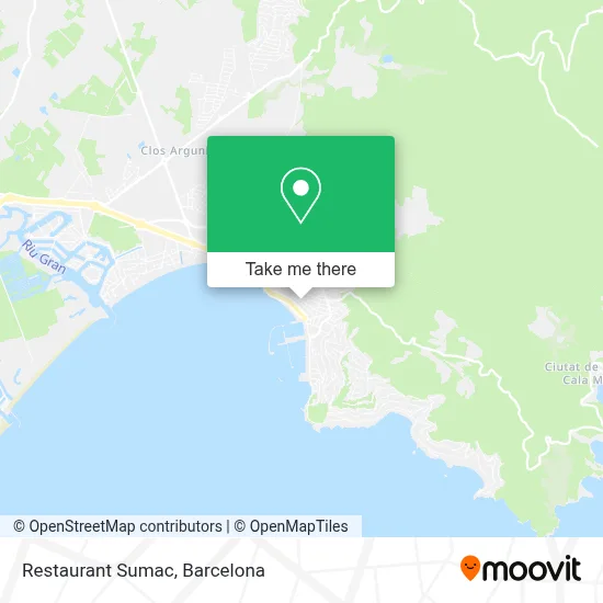 Restaurant Sumac map