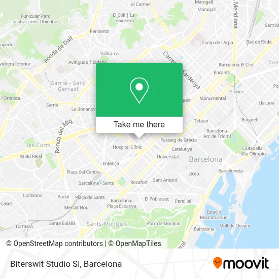 Biterswit Studio Sl map