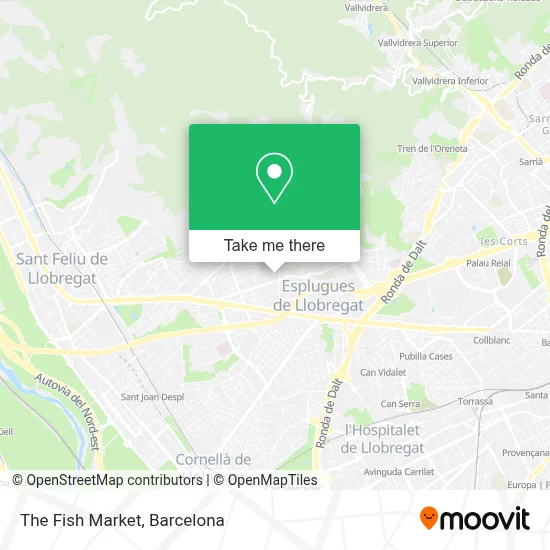 The Fish Market map