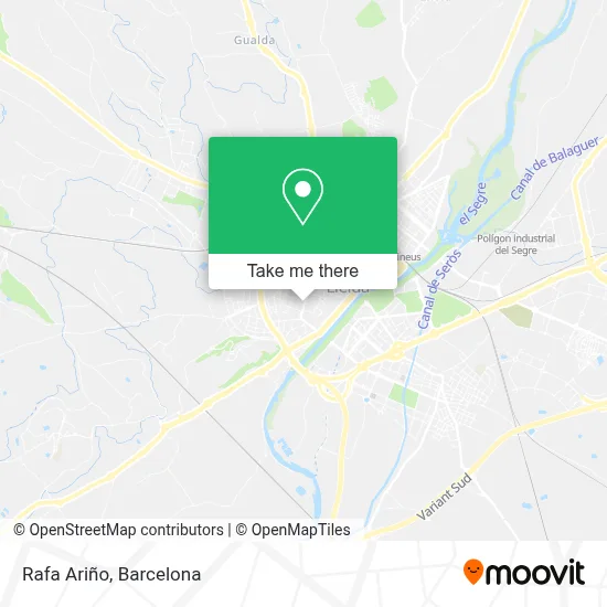 Rafa Ariño map
