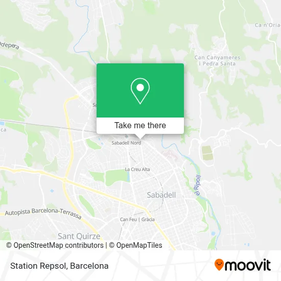 Station Repsol map
