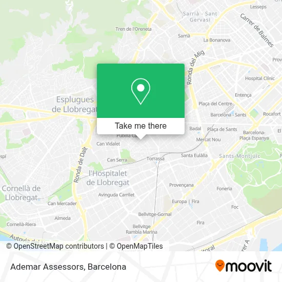 Ademar Assessors map