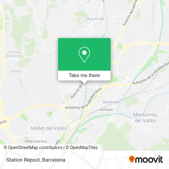 Station Repsol map
