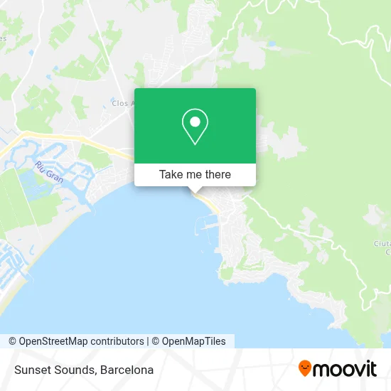 Sunset Sounds map