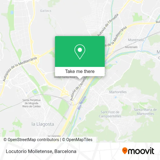 Locutorio Molletense map