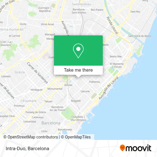 Intra-Duo map