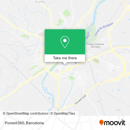 Ponent360 map