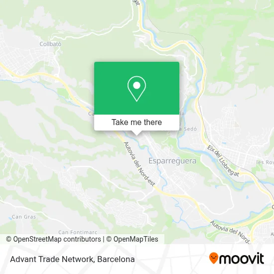 Advant Trade Network map