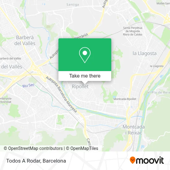Todos A Rodar map
