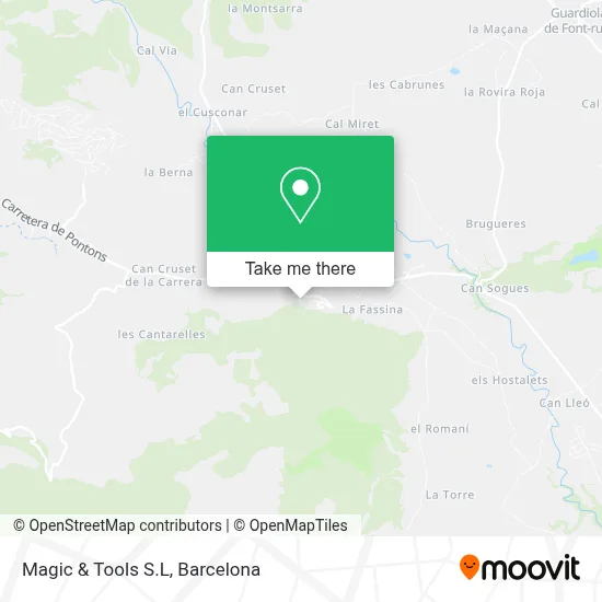 Magic & Tools S.L map