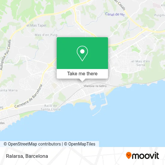 Ralarsa map