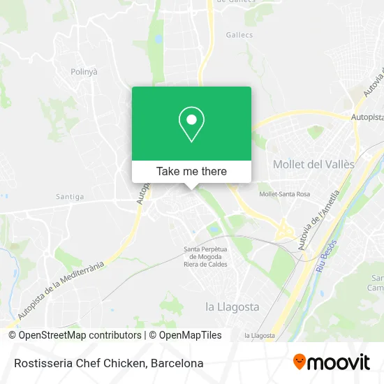 Rostisseria Chef Chicken map