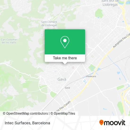 Intec Surfaces map
