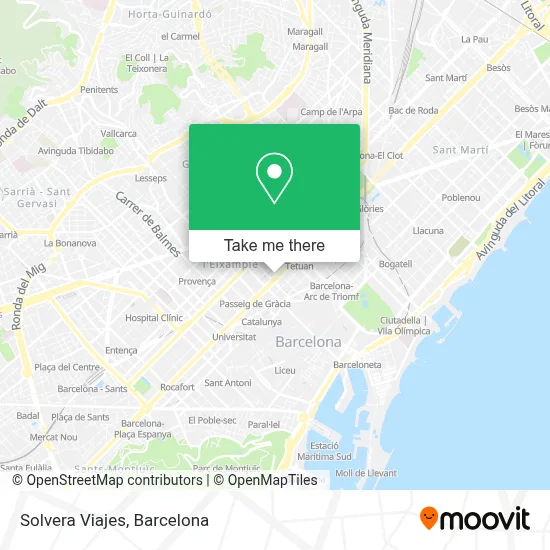 Solvera Viajes map