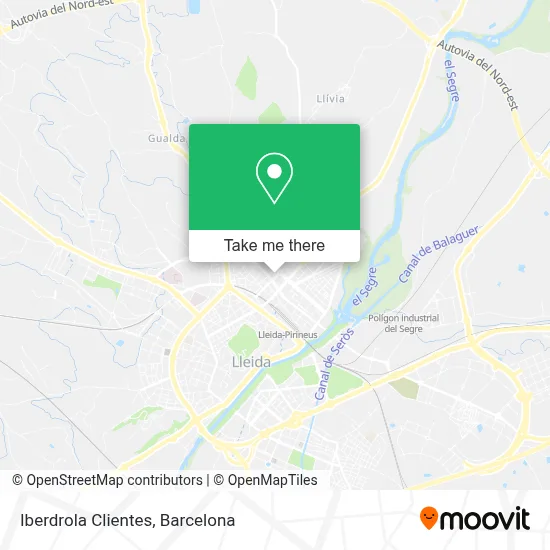 Iberdrola Clientes map