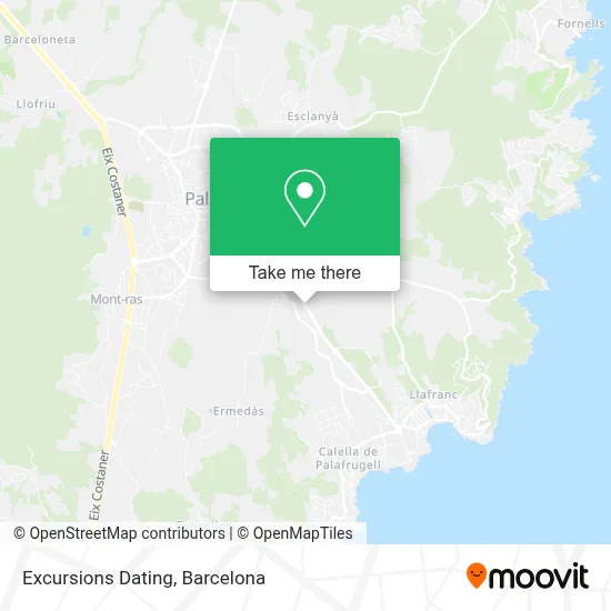 Excursions Dating map