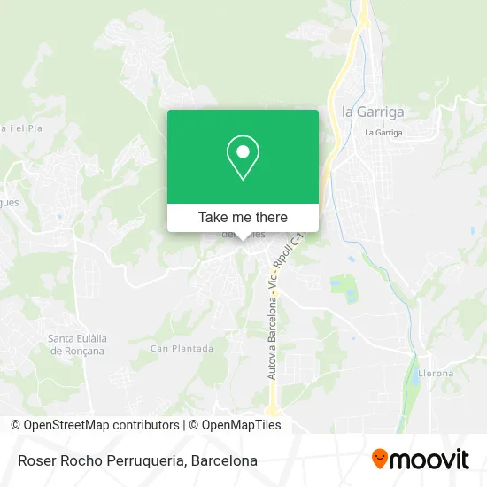 Roser Rocho Perruqueria map