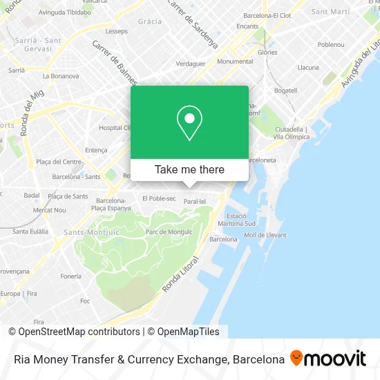Ria Money Transfer & Currency Exchange map