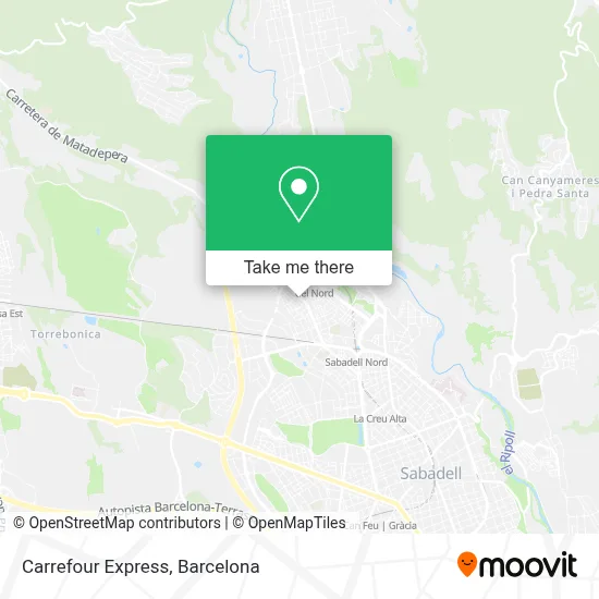 Carrefour Express map