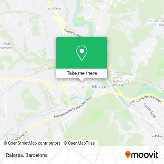 Ralarsa map