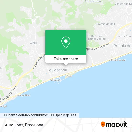 Auto-Loas map