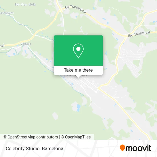 Celebrity Studio map