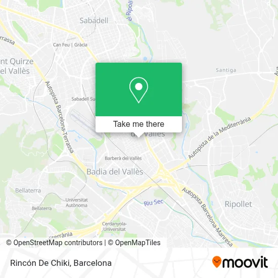 Rincón De Chiki map