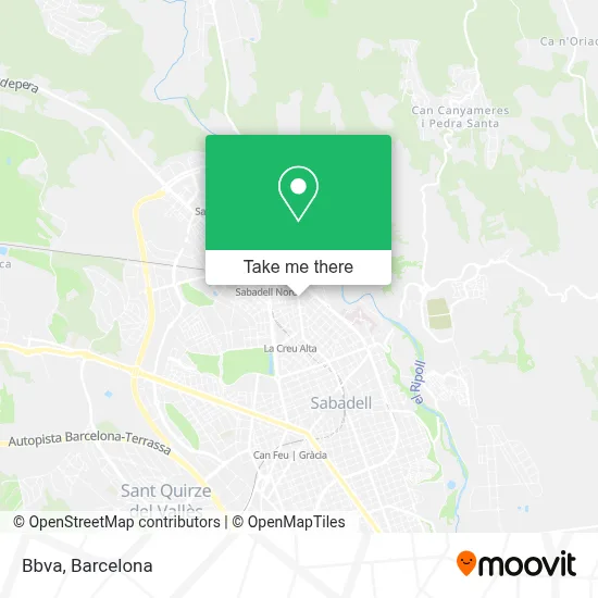 Bbva map