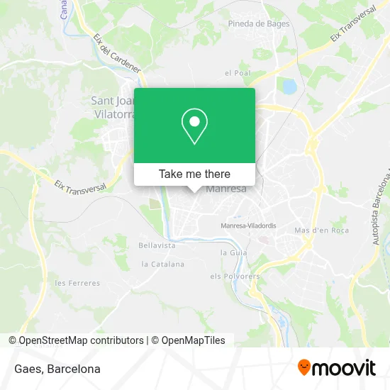 Gaes map