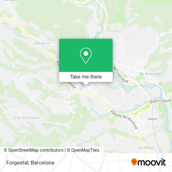 mapa Forgestal