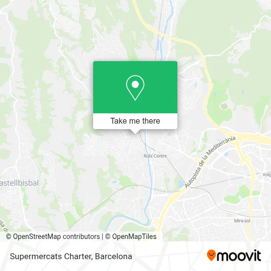 Supermercats Charter map
