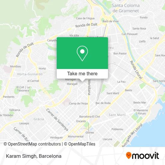 Karam Simgh map