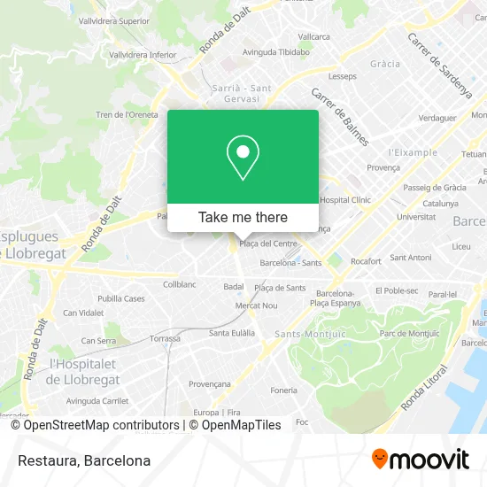 Restaura map