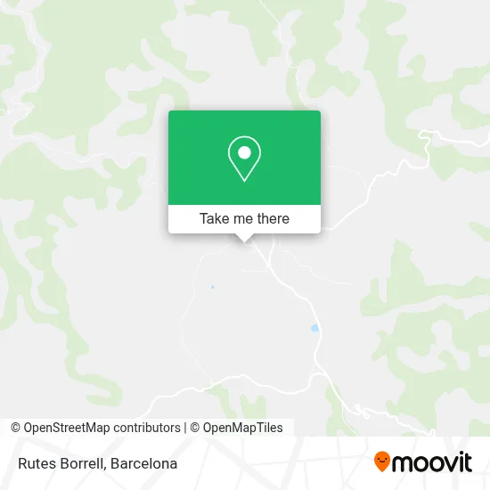 Rutes Borrell map