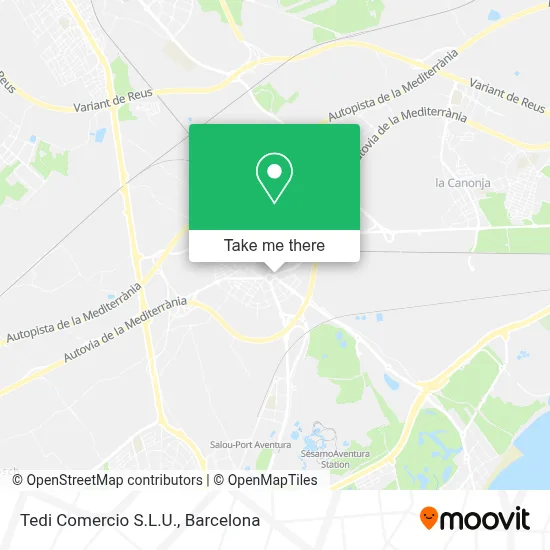 Tedi Comercio S.L.U. map