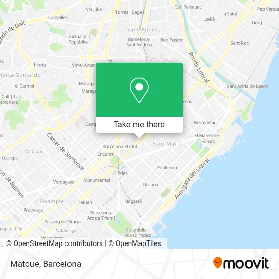 Matcue map