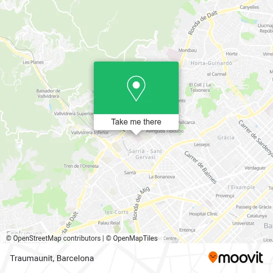 Traumaunit map