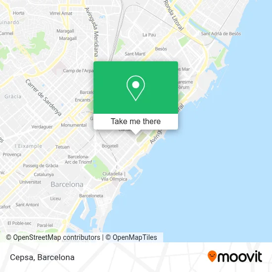 Cepsa map