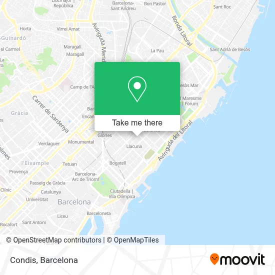 Condis map