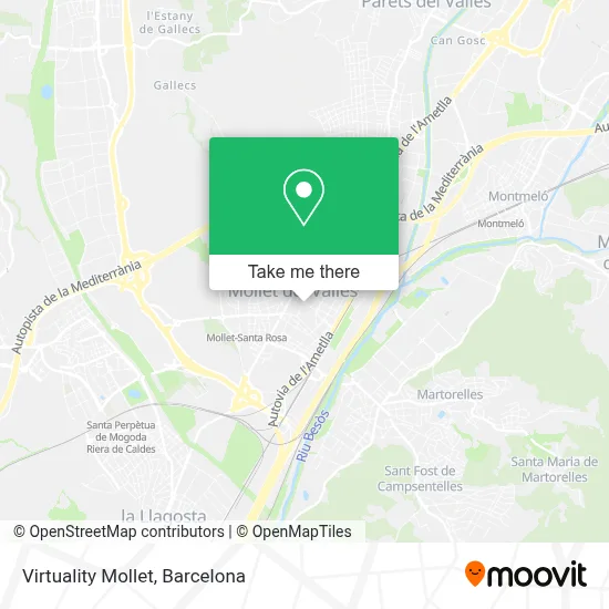 Virtuality Mollet map