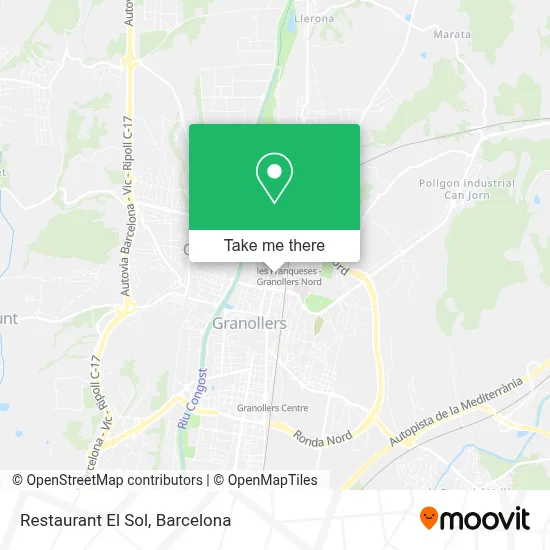 Restaurant El Sol map