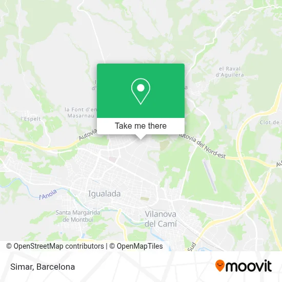 Simar map