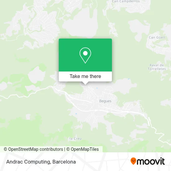 Andrac Computing map