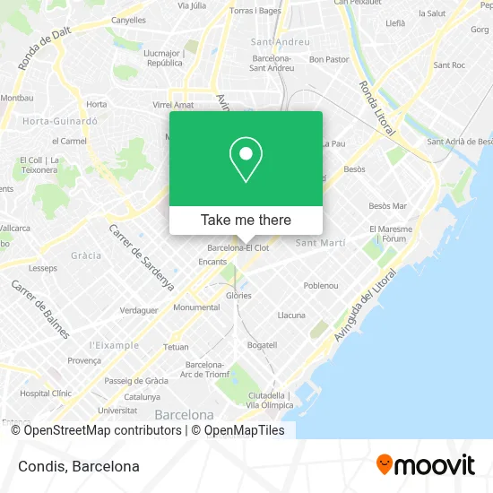 Condis map