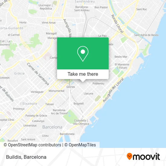 Buildis map
