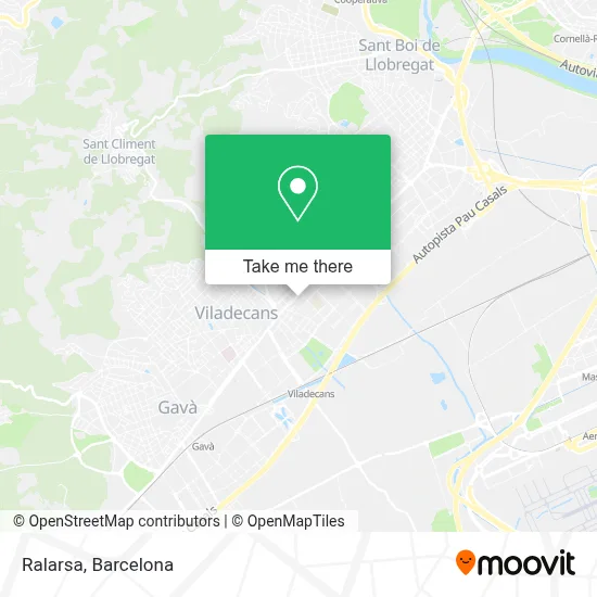 Ralarsa map