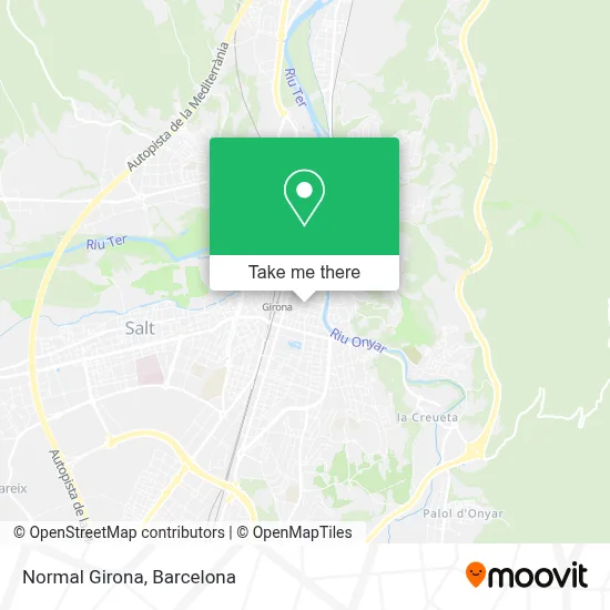 Normal Girona map